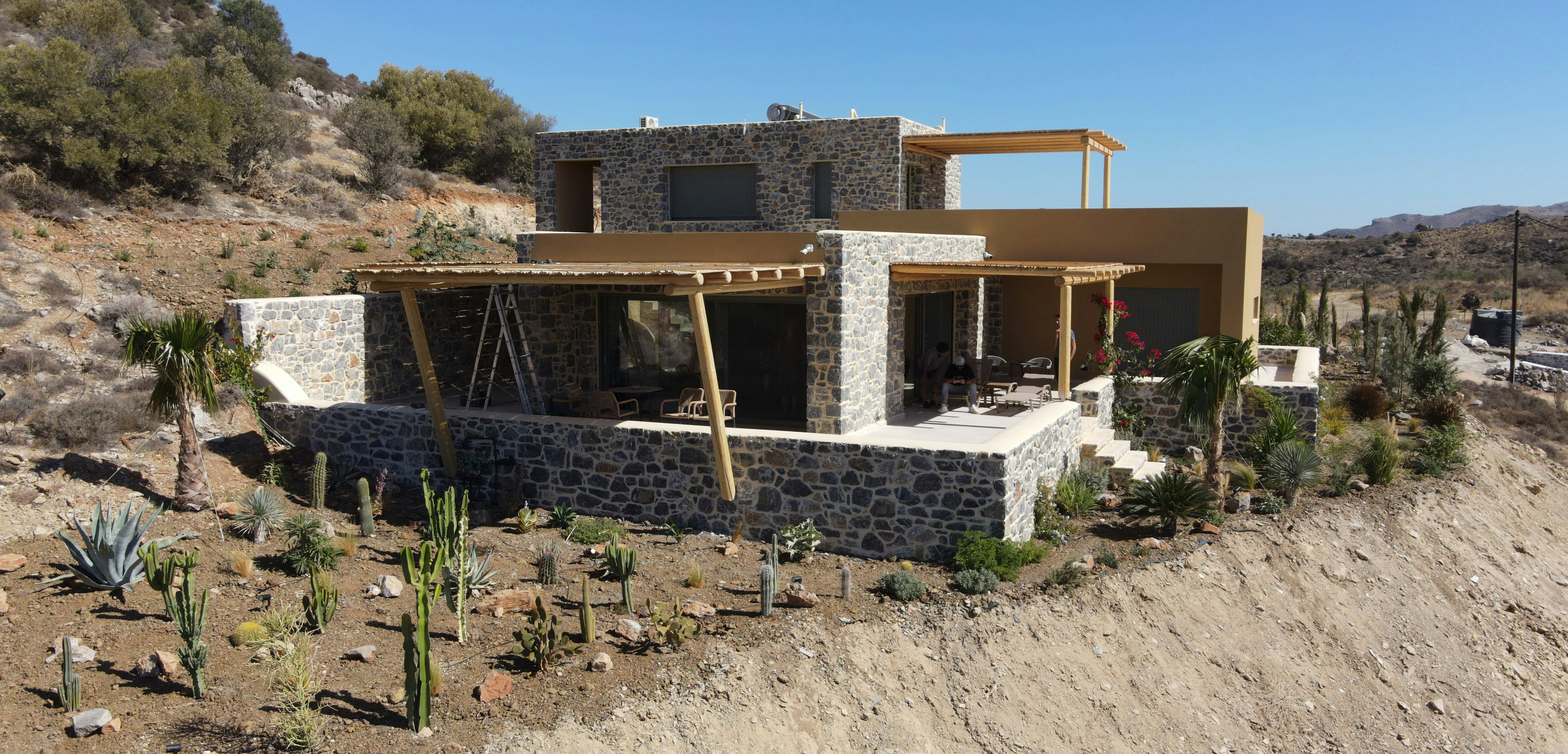 Luftaufnahme Baustelle Kreta – Übersicht